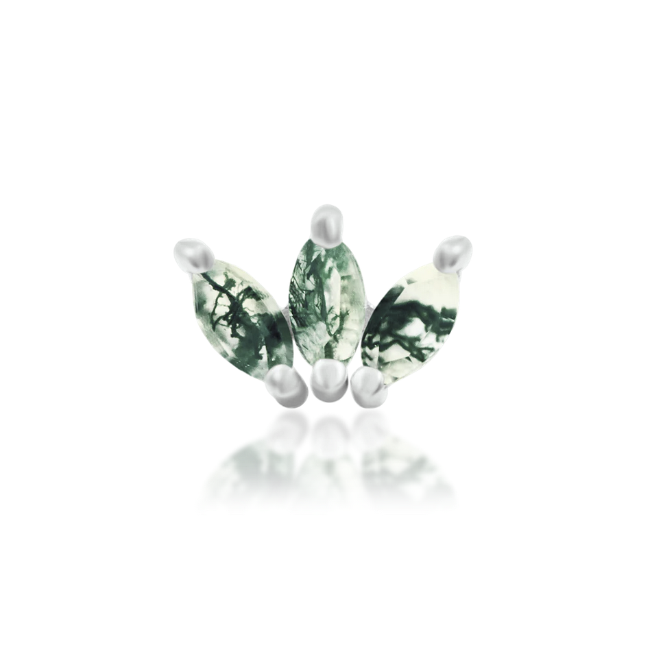 Moss Marquise Fan — Junipurr