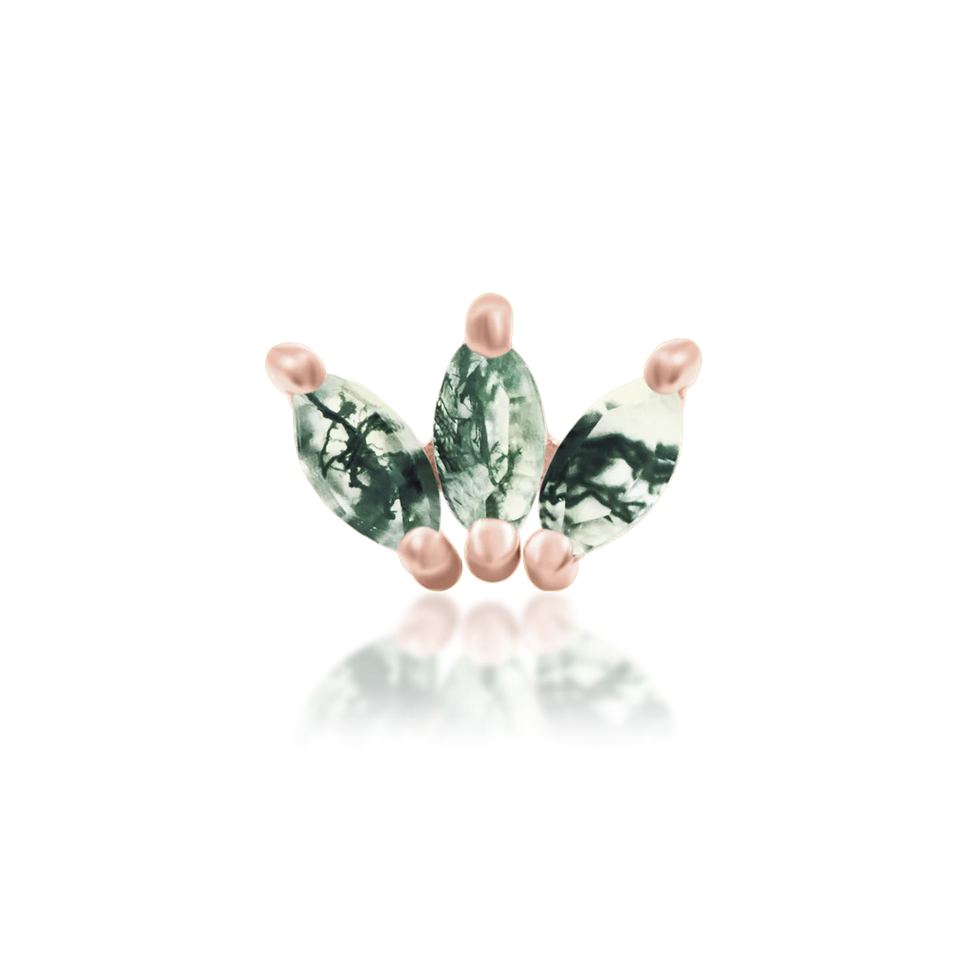 Moss Marquise Fan — Junipurr