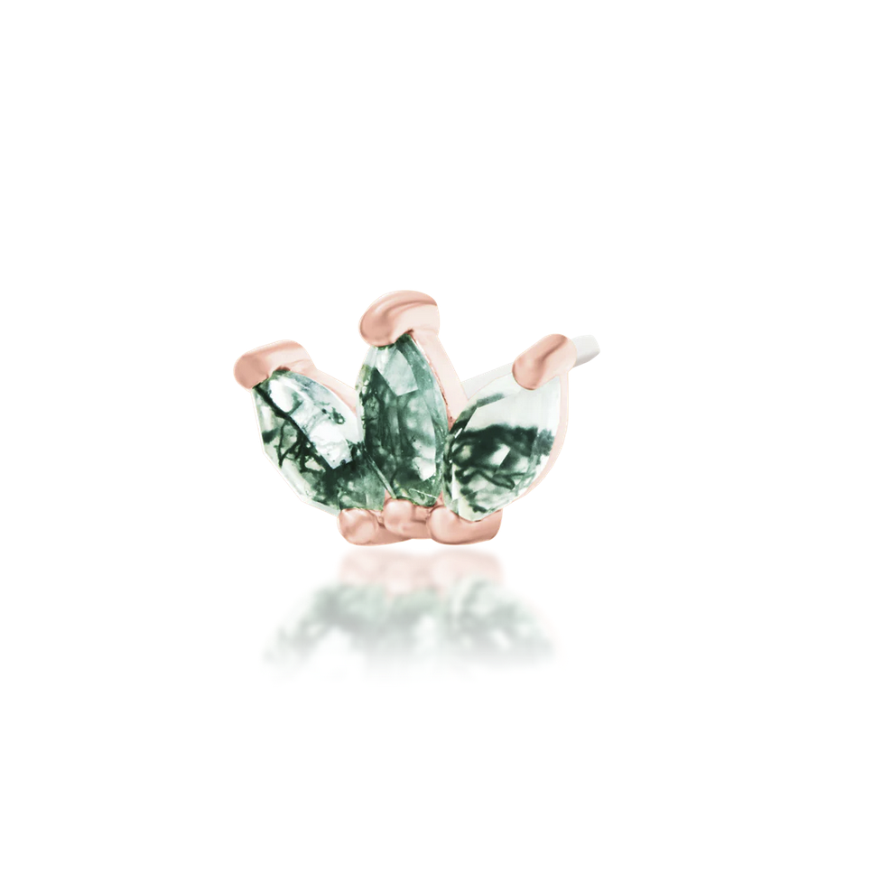 Moss Marquise Fan — Junipurr