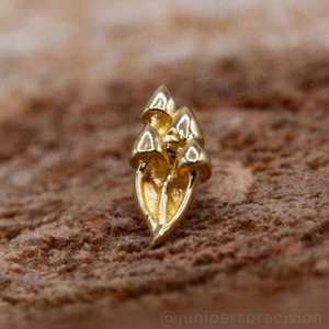 Gold Mushroom 09 End from Anatometal