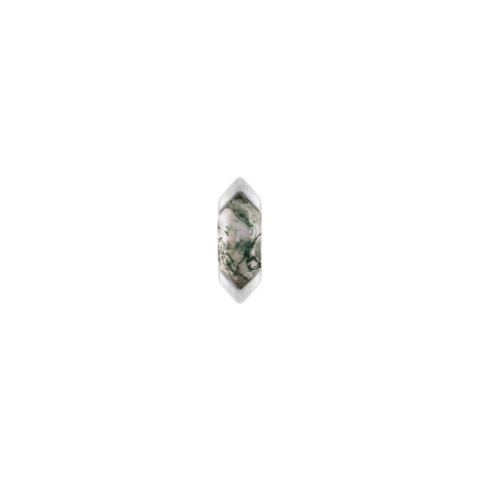 Mystic with Moss Agate — Buddha