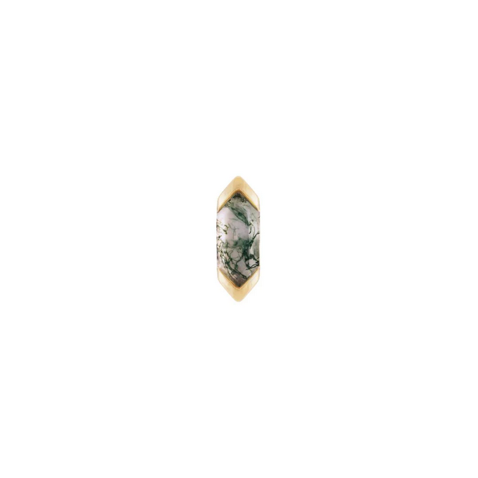 Mystic with Moss Agate — Buddha