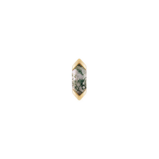 Mystic with Moss Agate From Buddha