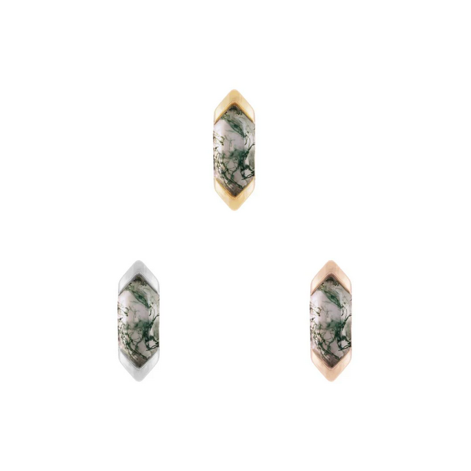 Mystic with Moss Agate — Buddha