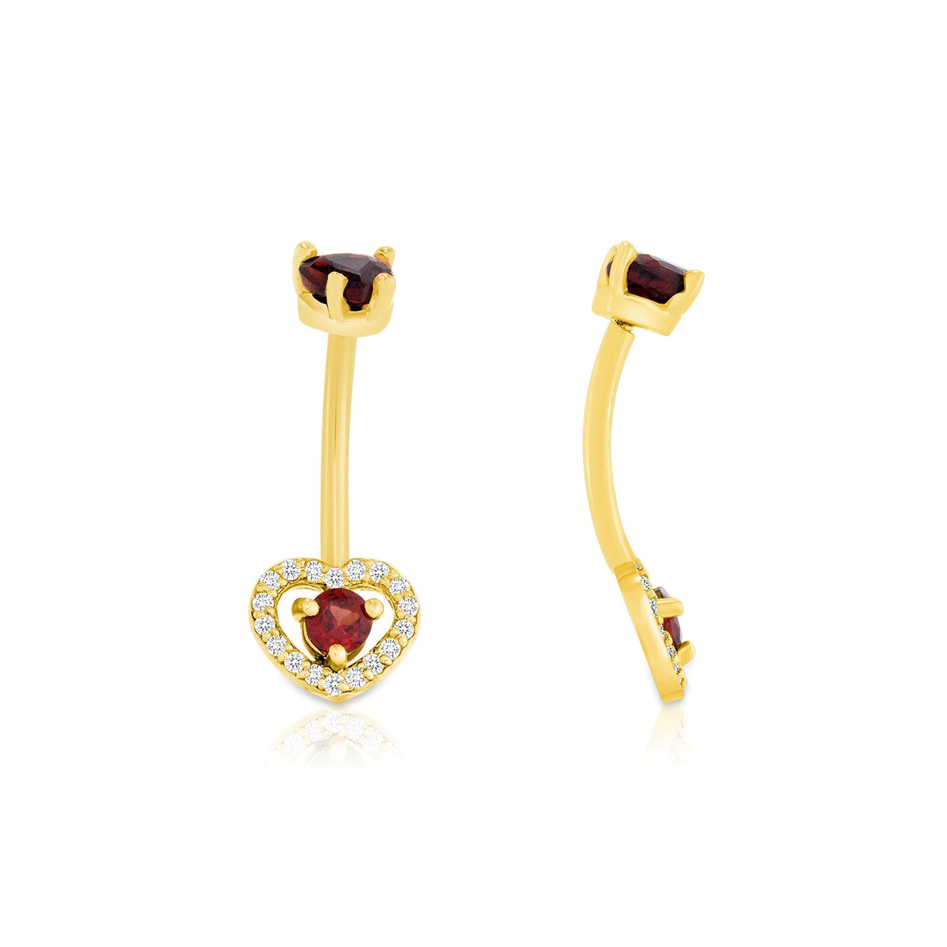 Heart Beauty Curved Barbell — NorVoch