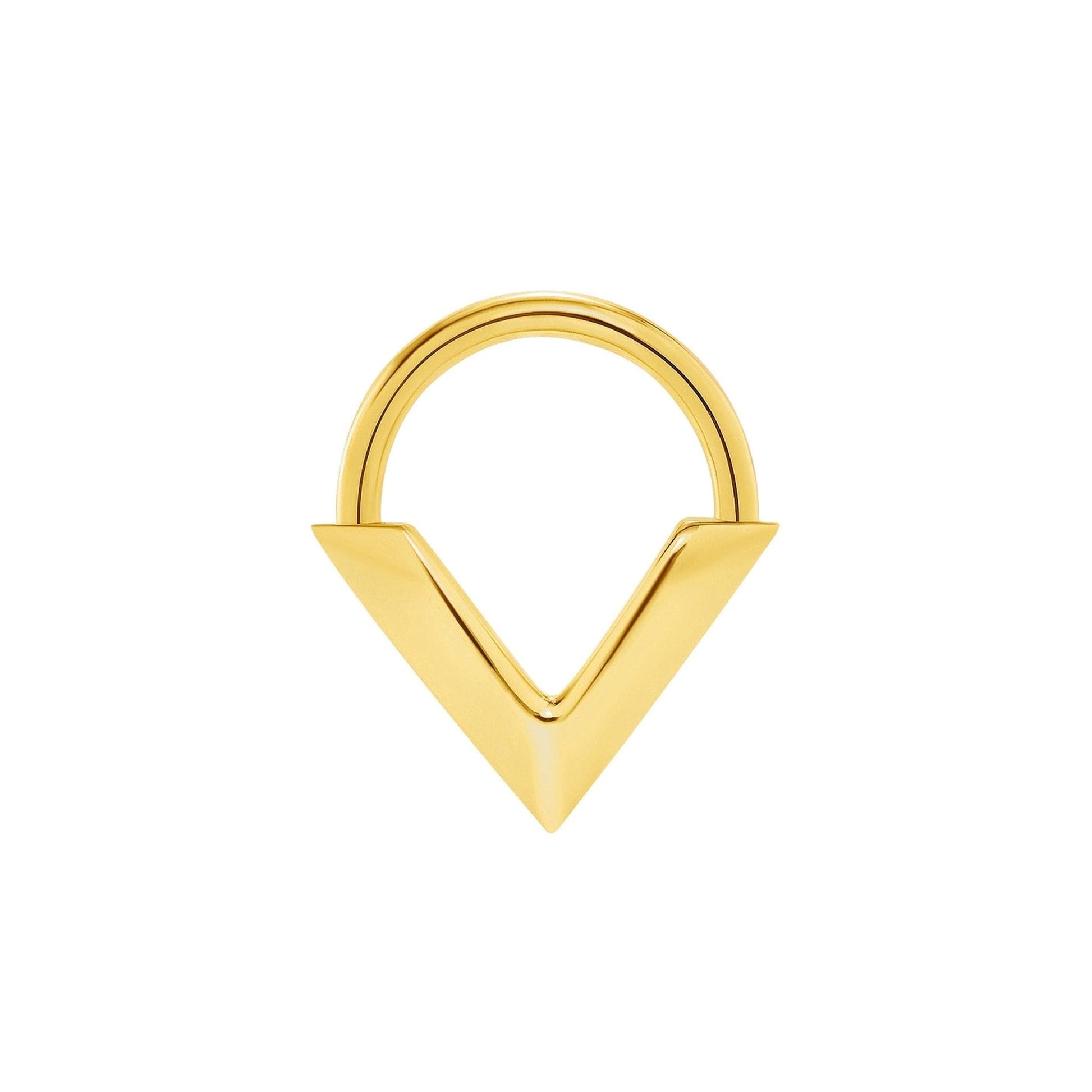 Thick V Seamless Ring — NorVoch