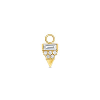 Triangle With Baguette Charm — NorVoch