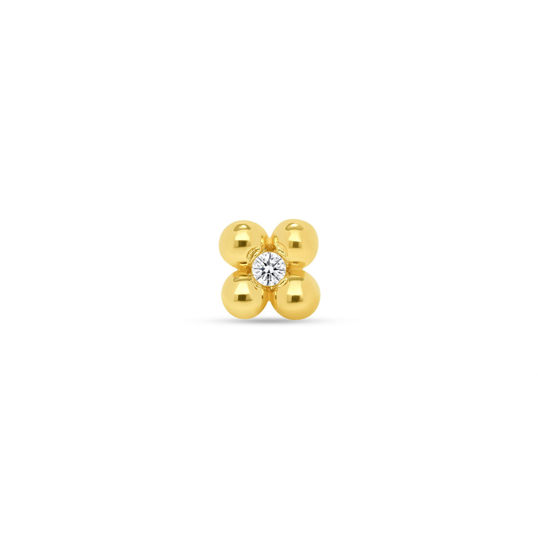 Four Beads With Gem — NorVoch