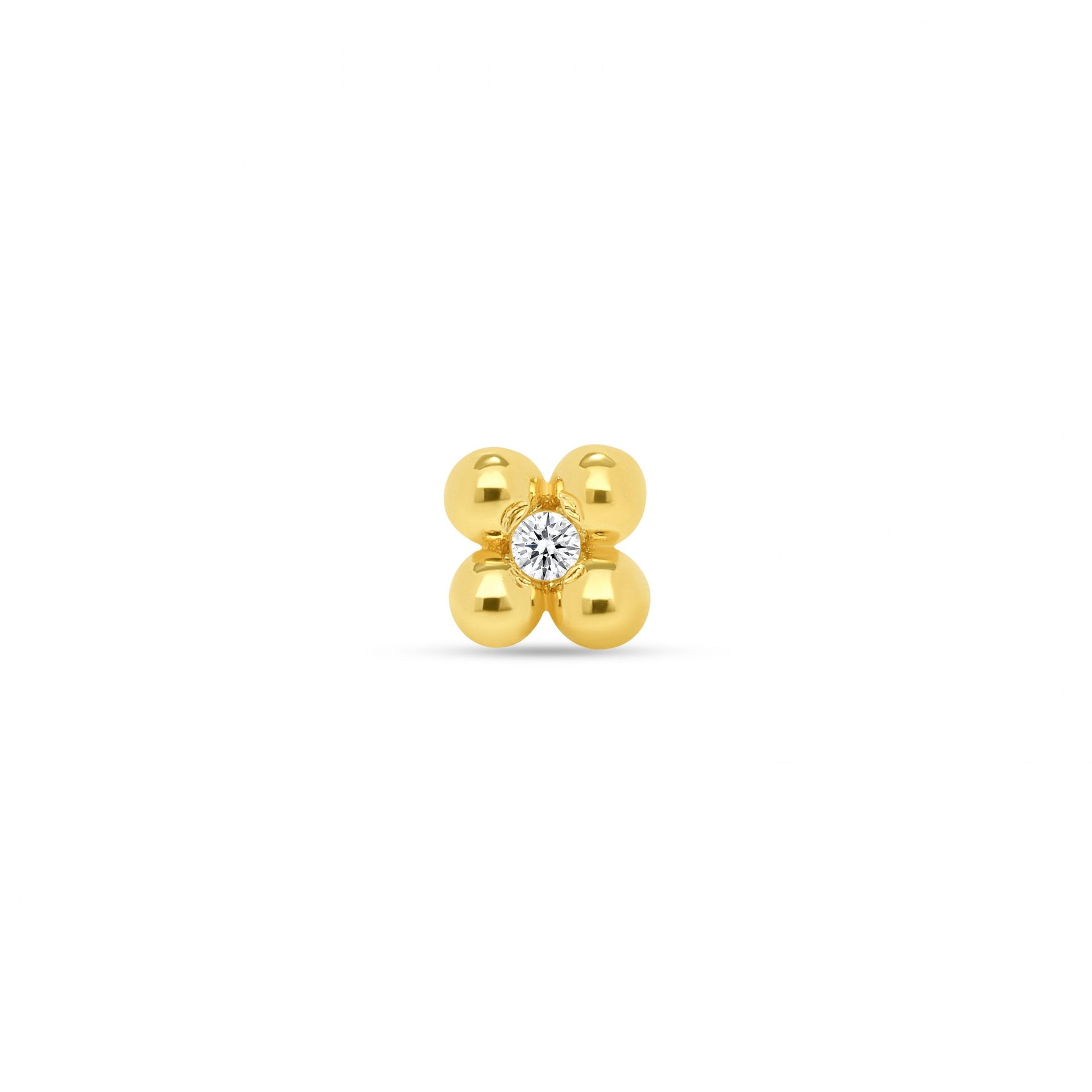 Four Beads With Gem — NorVoch