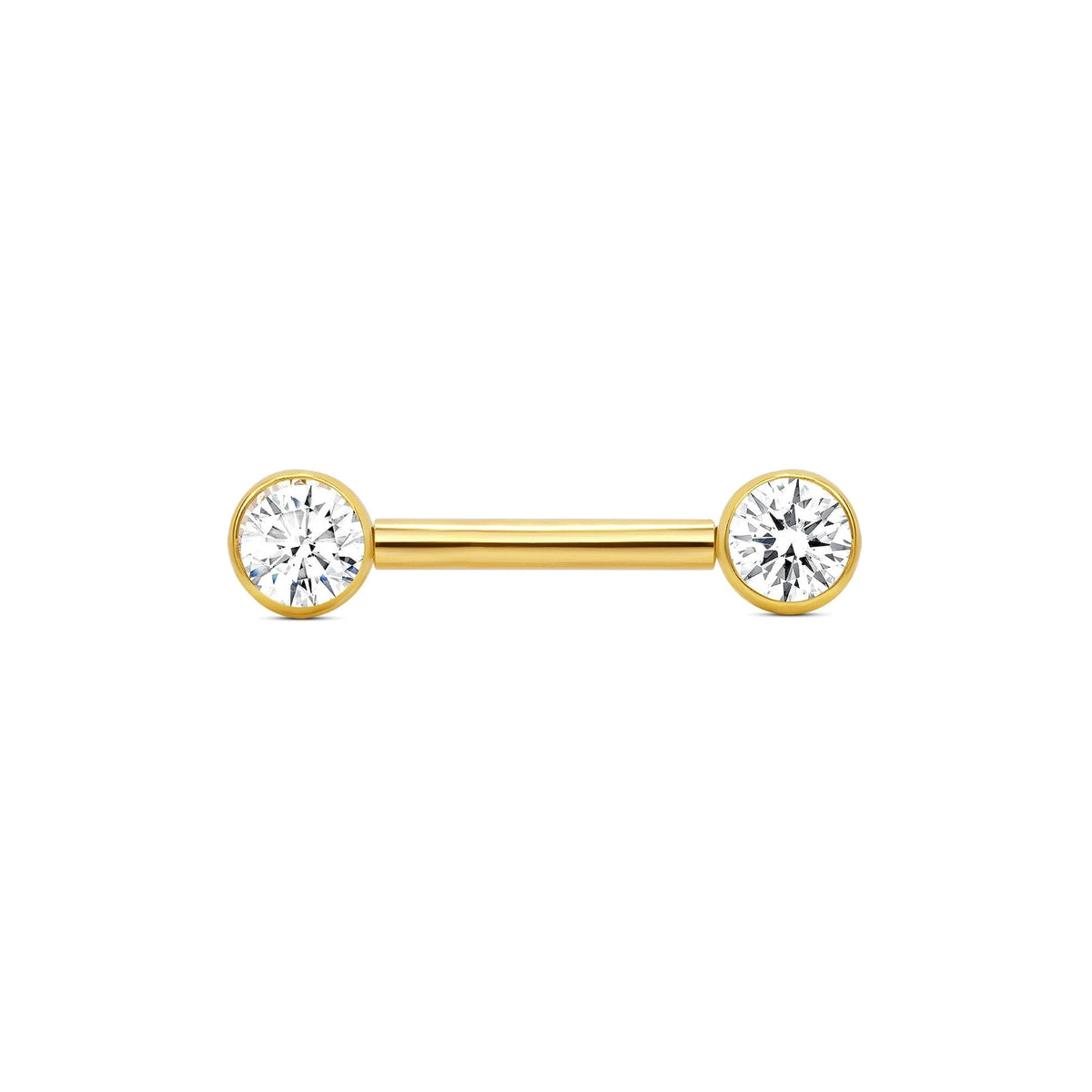 Classic Bezel Straight Barbell — NorVoch