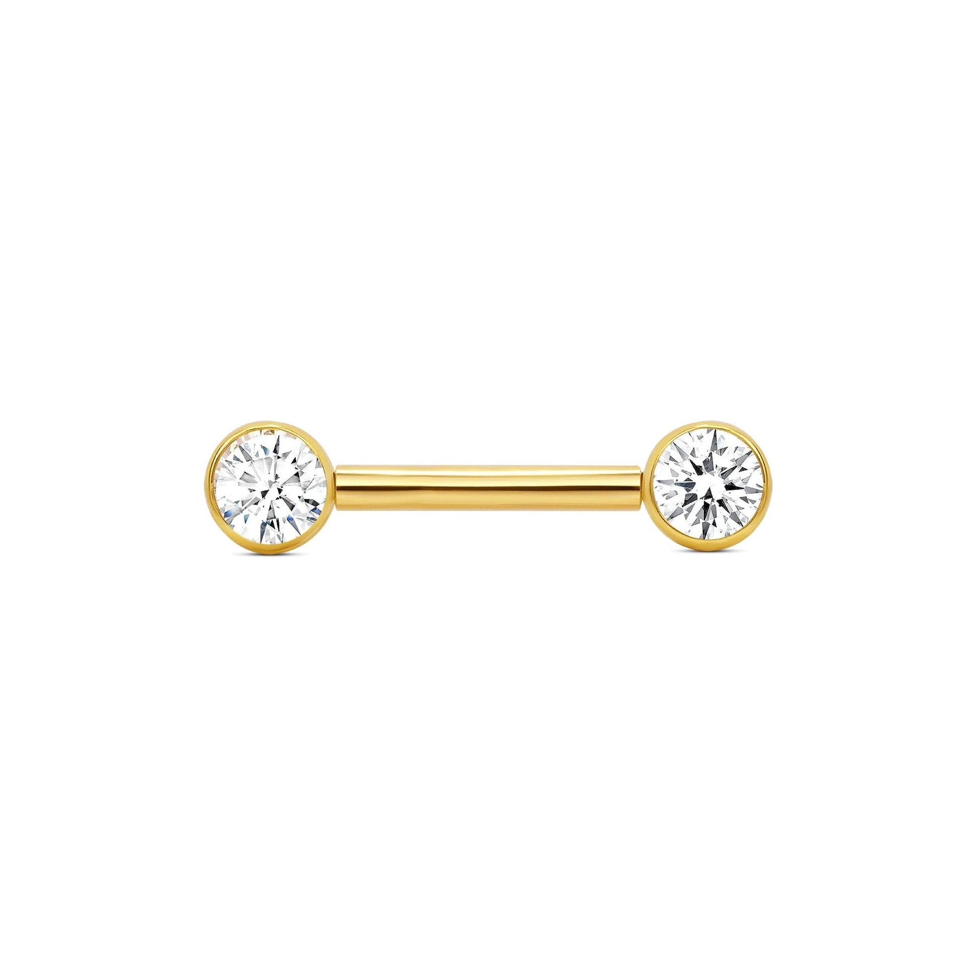 Classic Bezel Straight Barbell — NorVoch