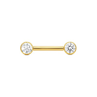 Classic Bezel Straight Barbell — NorVoch