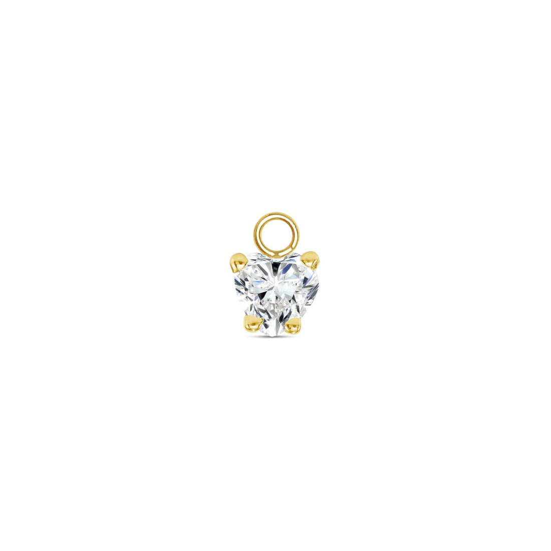 Heart Prong Charm — NorVoch