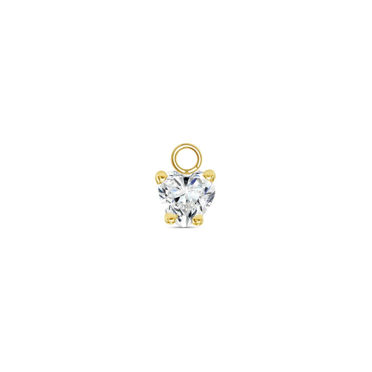 Heart Prong Charm — NorVoch