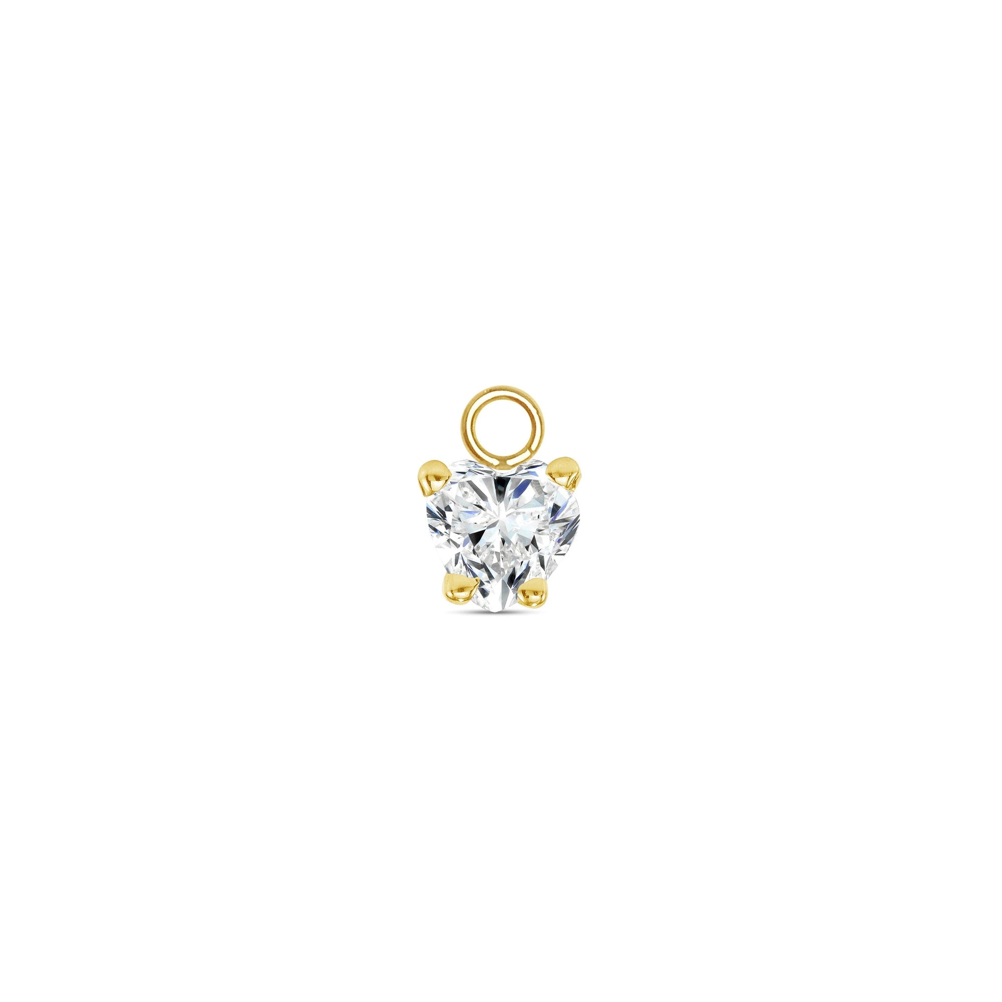 Heart Prong Charm — NorVoch