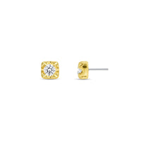 Square Prong with Gem — NorVoch