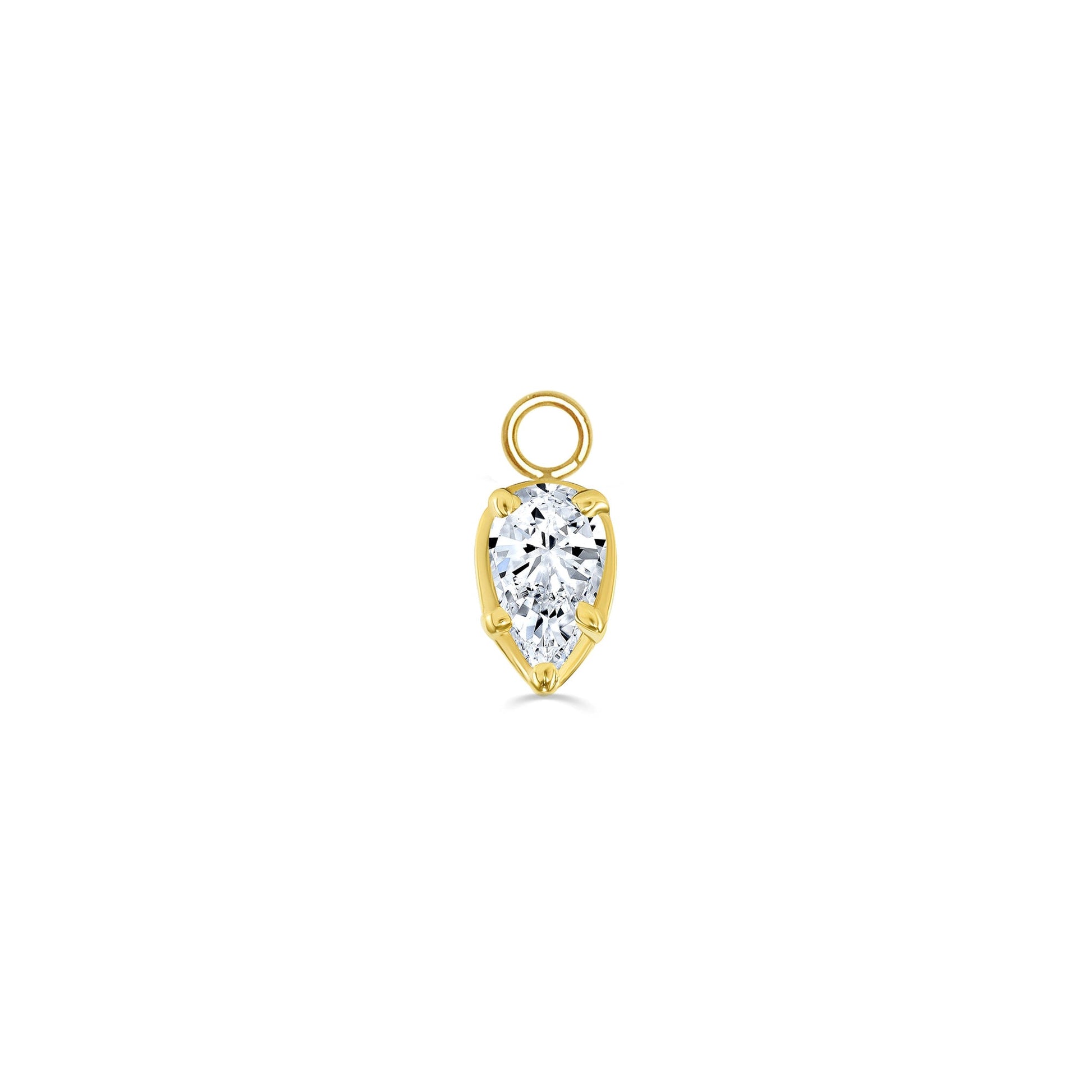 Ornament Pear Prong Charm — NorVoch
