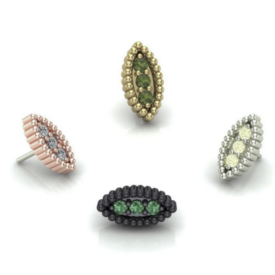 Navette Beads From Mushroom — M.US.HROOM