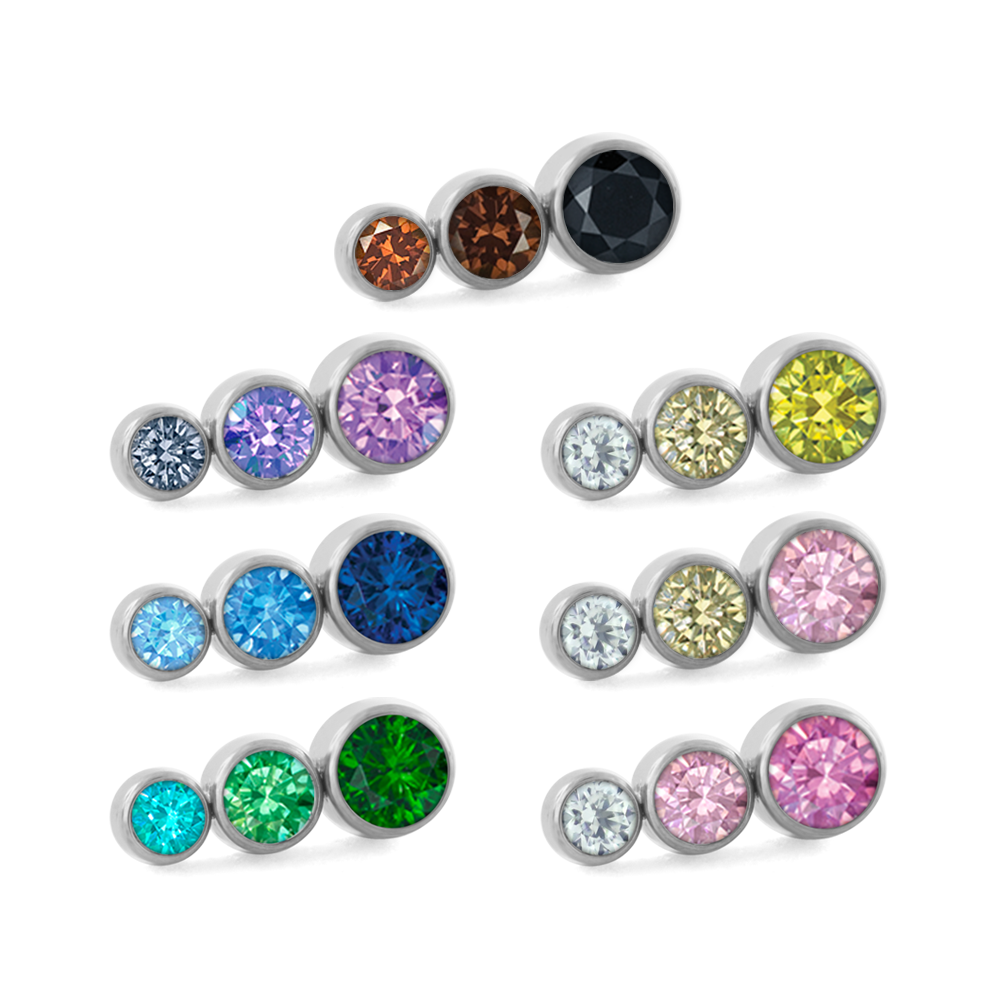 Ombre Tapered Cluster