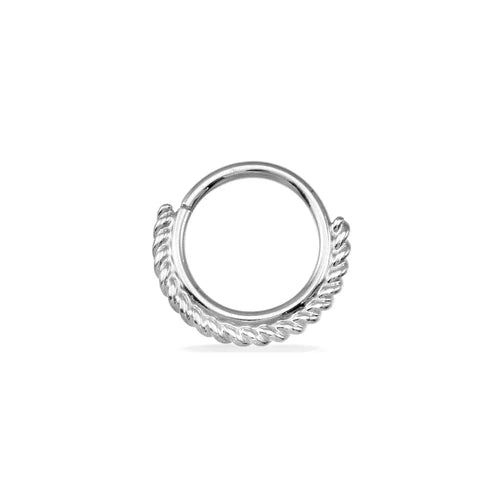 One-Sided Filigree Seamless Ring — Norvoch