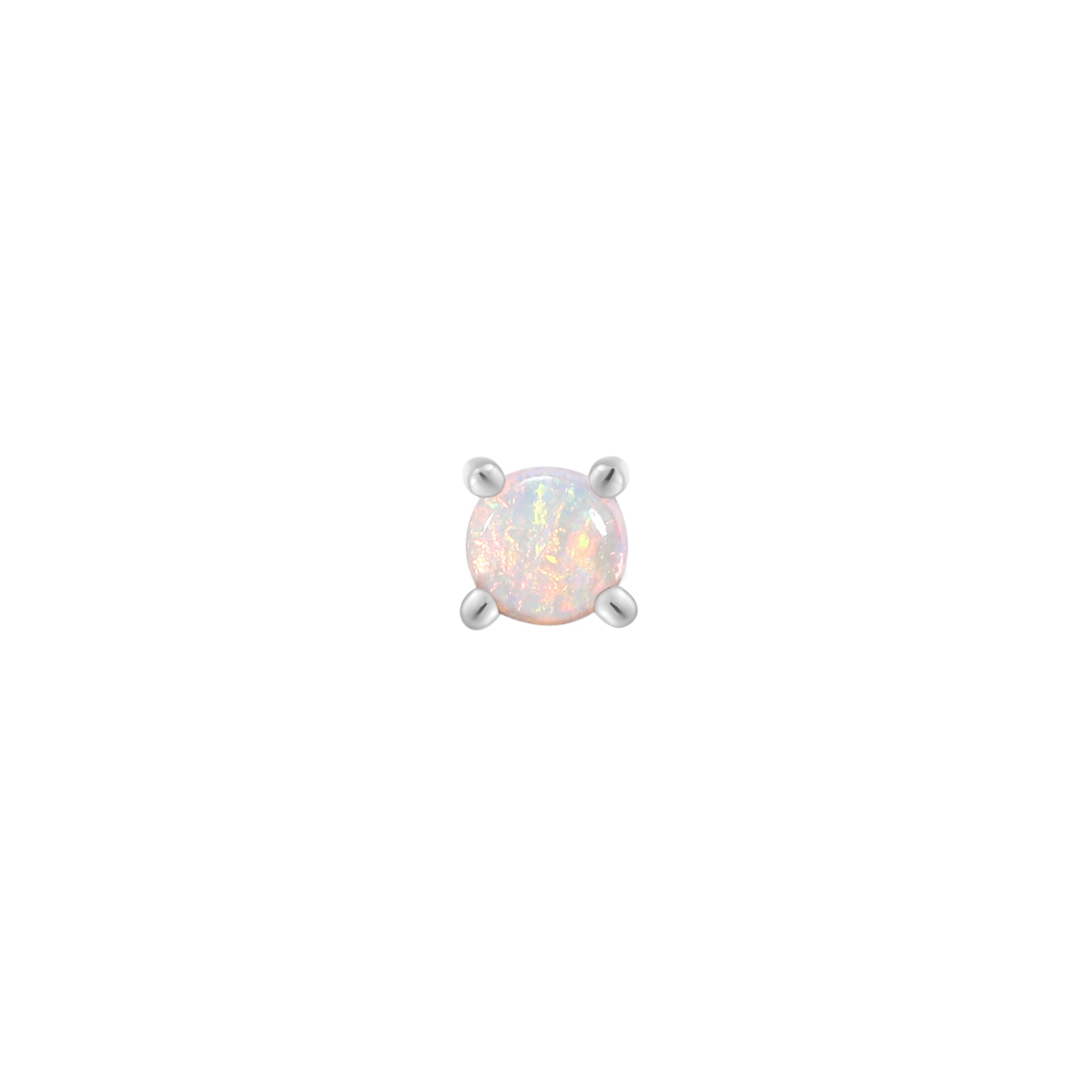 Prong Gem with Opal - Buddha Jewelry