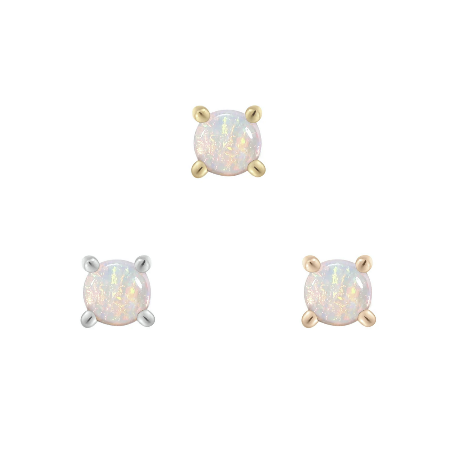 Prong Set Gem with Opal From Buddha