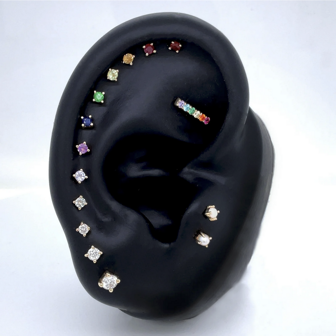 Prong Set Gem with Opal — Buddha