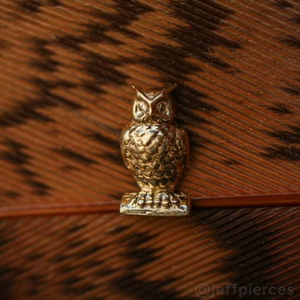 Gold Owl End from Anatometal