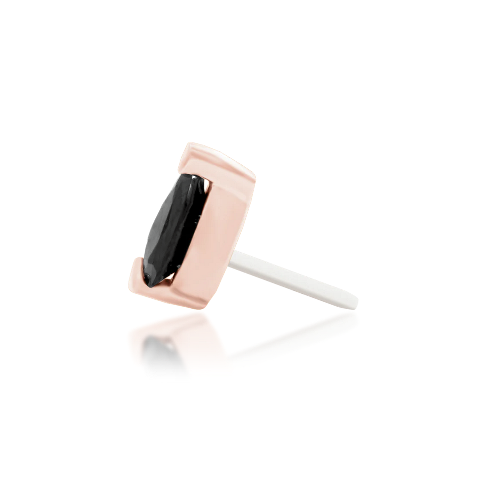Paige with Black CZ — Junipurr