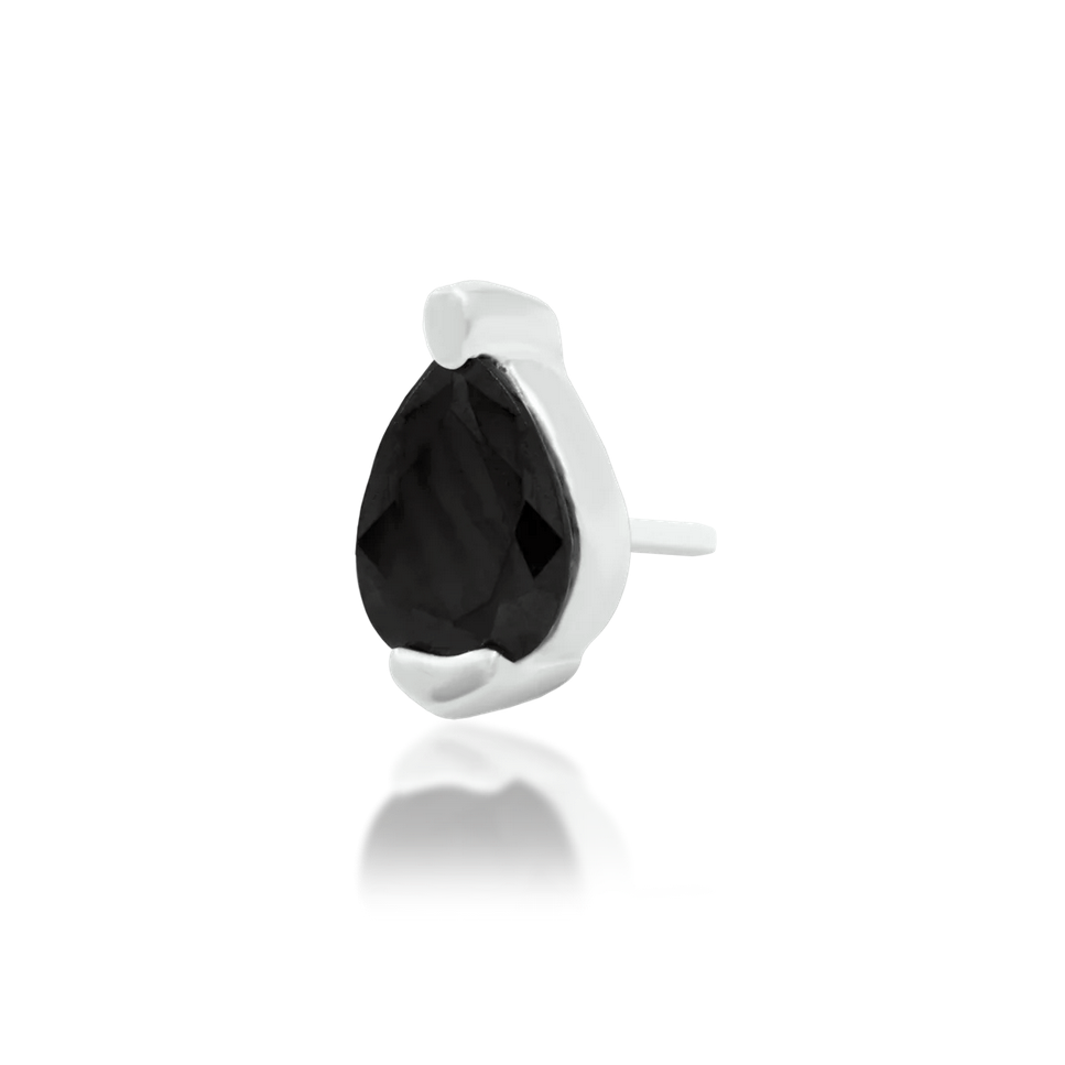 Paige with Black CZ — Junipurr