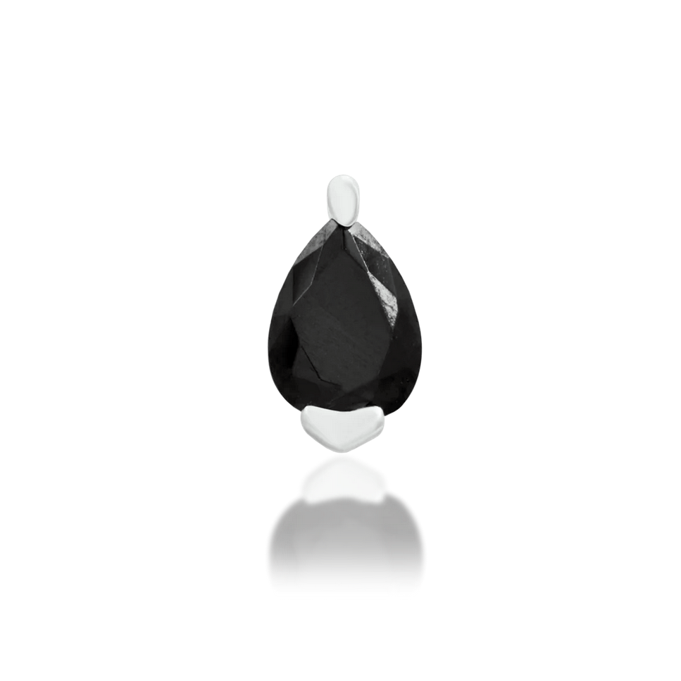 Paige with Black CZ — Junipurr