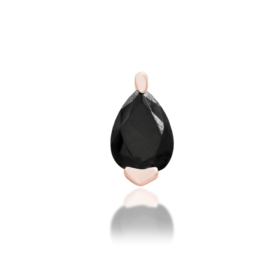 Paige with Black CZ — Junipurr