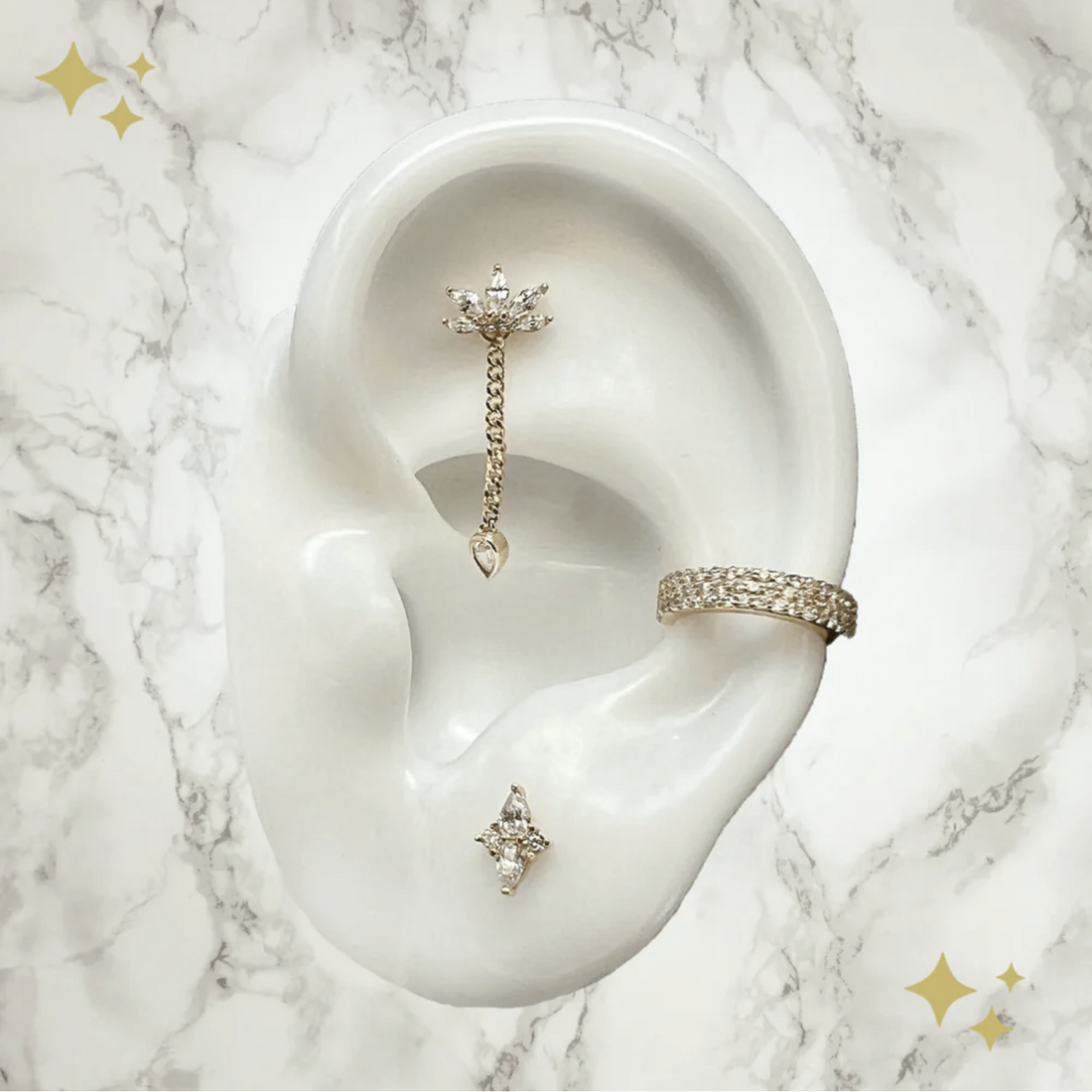 Painkiller Charm with CZ — Buddha