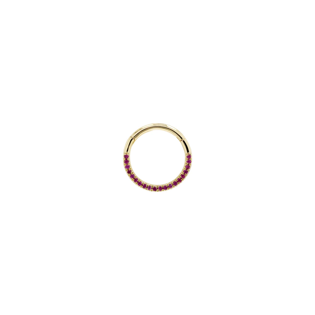 Pavé Gemstone Clicker - Faceted Colored Gemstone — Modern Mood