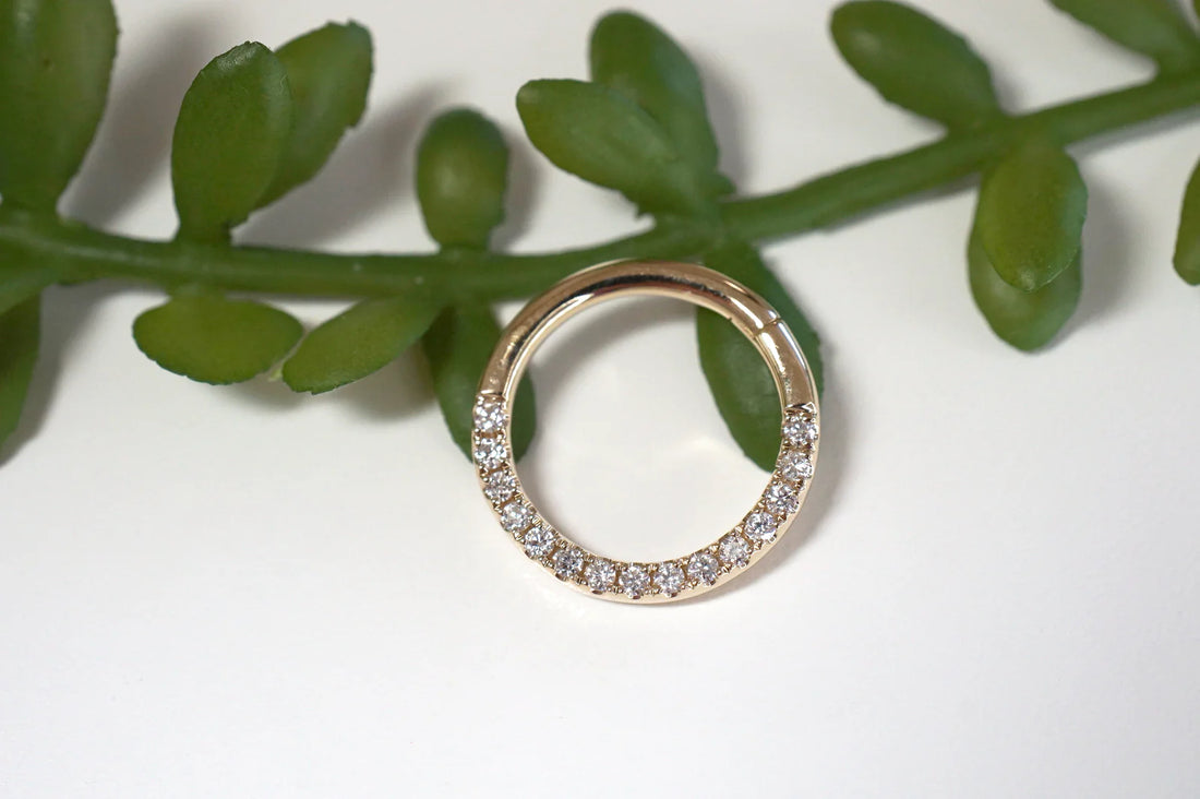 Pavé Gemstone Clicker - White Diamond — Modern Mood