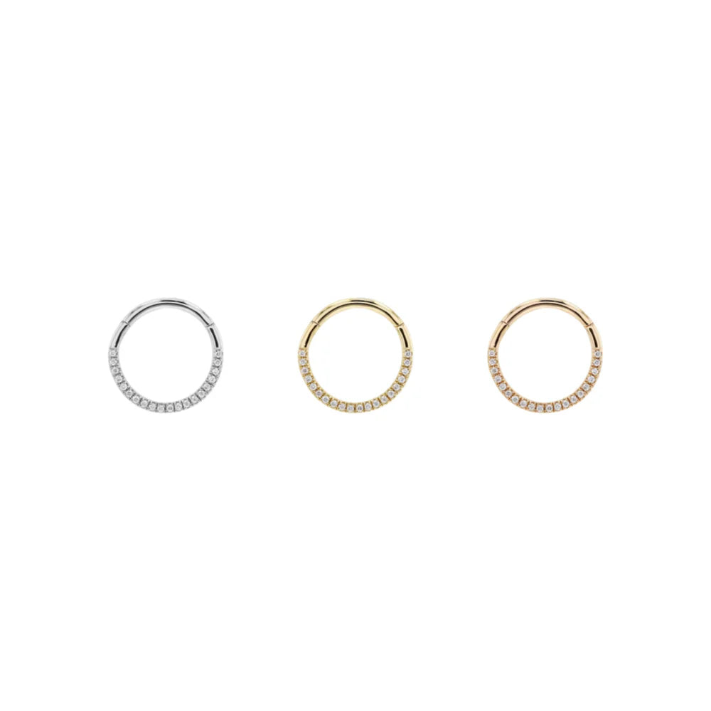 Pavé Gemstone Clicker - White Diamond — Modern Mood