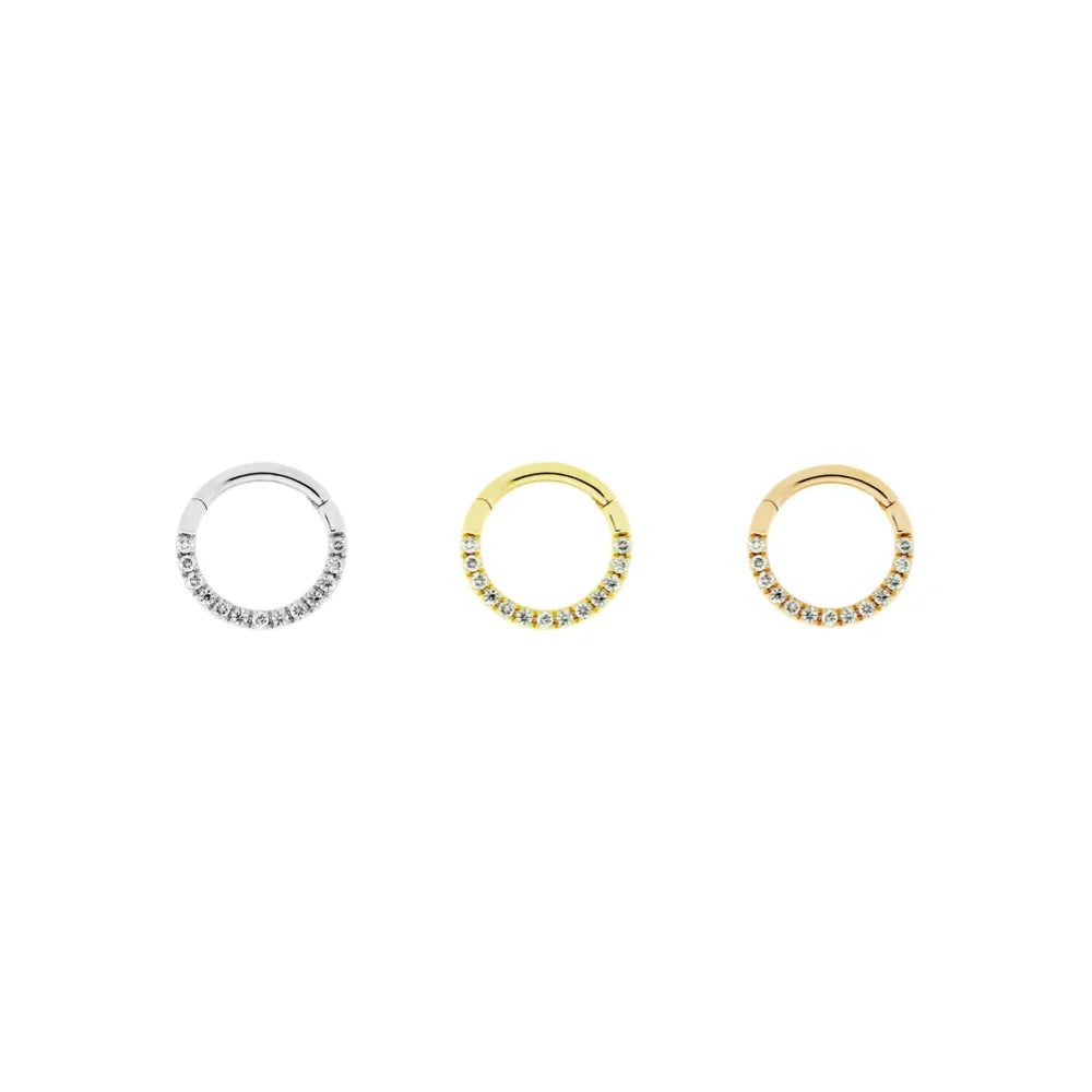 Pavé Gemstone Clicker - White Diamond — Modern Mood