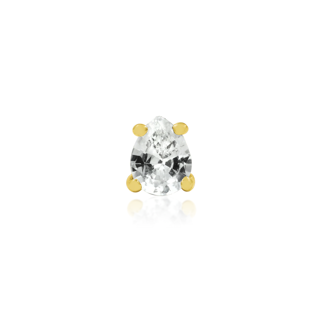 Pear Cut CZ — Junipurr