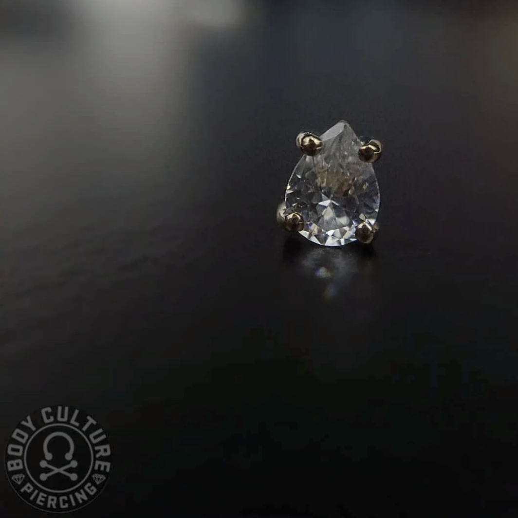 Pear Cut CZ — Junipurr