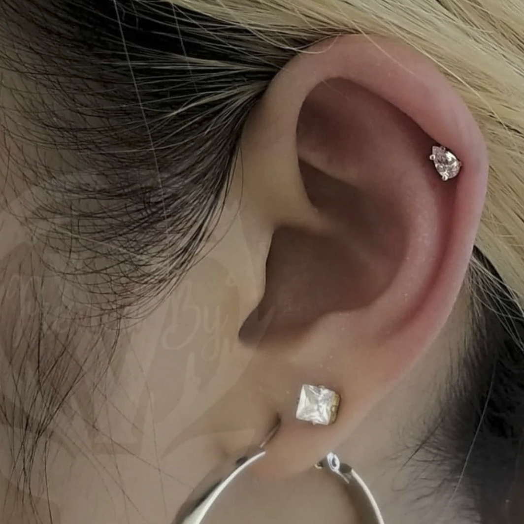 Pear Cut CZ — Junipurr