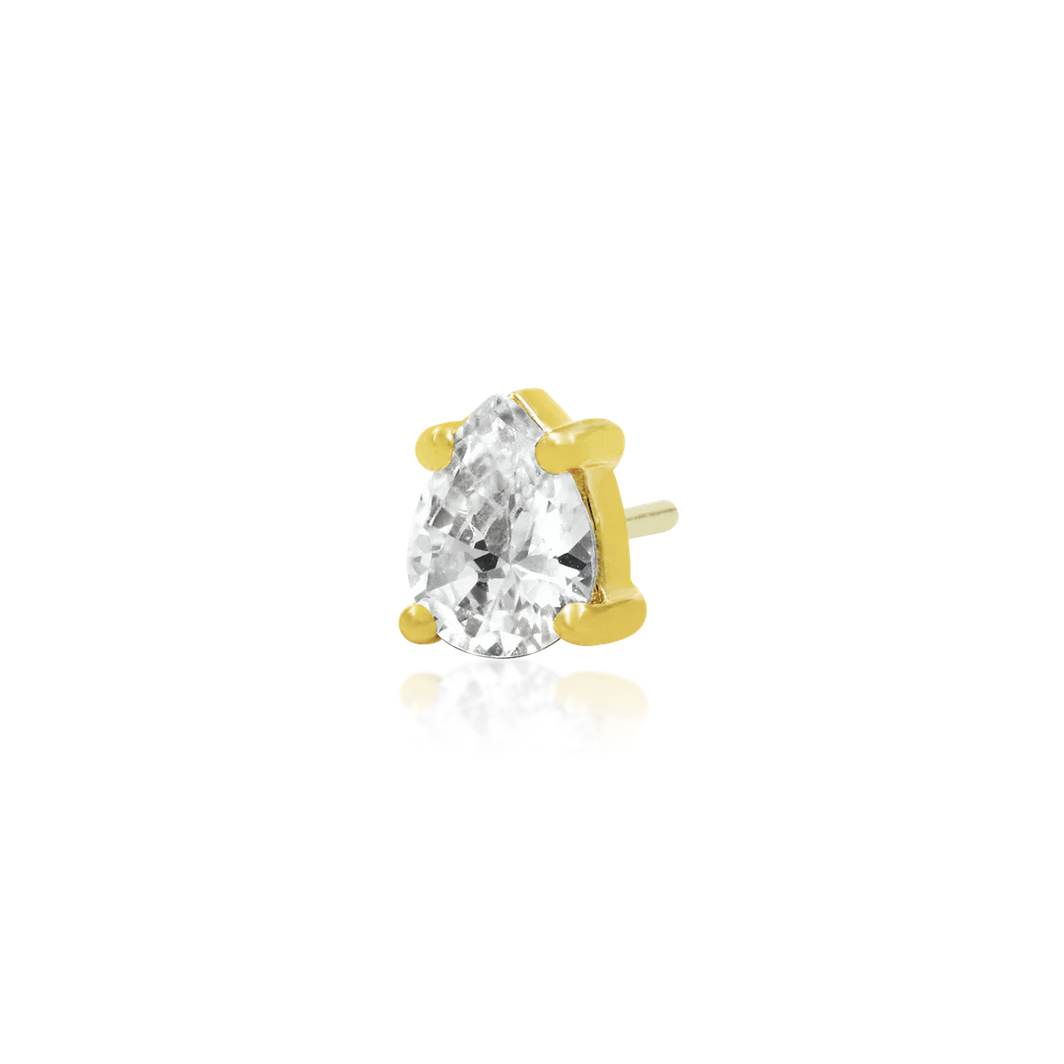Pear Cut CZ — Junipurr
