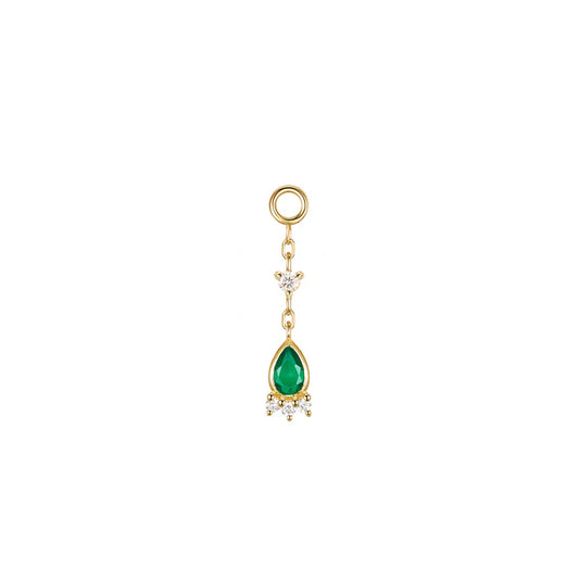 Pear Leia and Diamond Drop Charm from Modern Mood