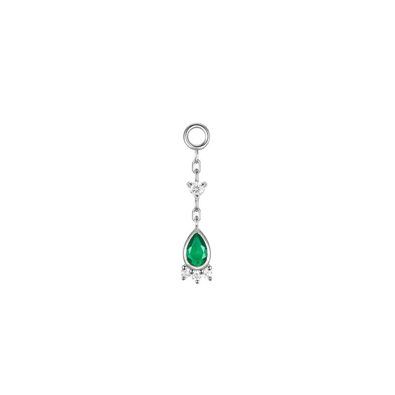 Pear Leia and Diamond Drop Charm — Modern Mood