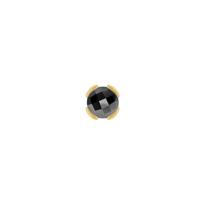 Peekaboo with Black Spinel — Buddha