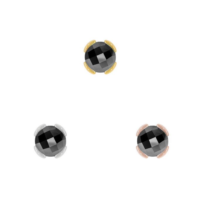 Peekaboo with Black Spinel — Buddha