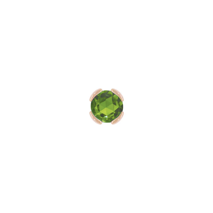 Peekaboo with Green Tourmaline — Buddha