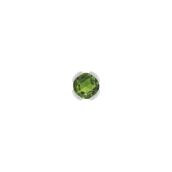 Peekaboo with Green Tourmaline — Buddha