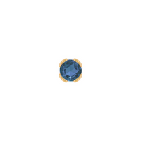 Peekaboo with London Blue Topaz — Buddha