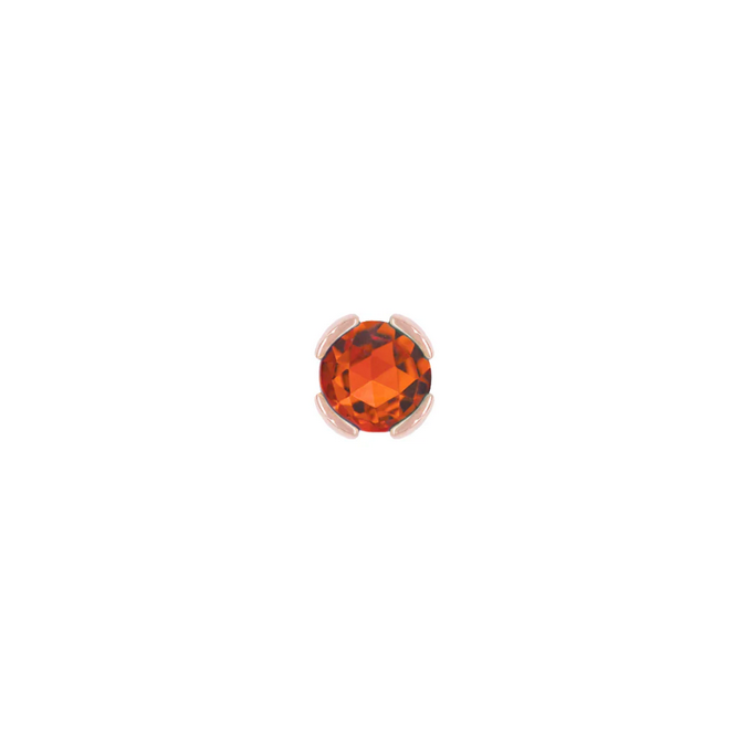 Peekaboo with Orange Garnet — Buddha