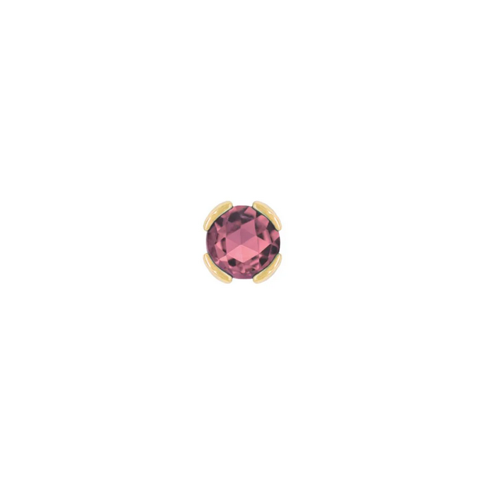 Peekaboo with Pink Tourmaline — Buddha